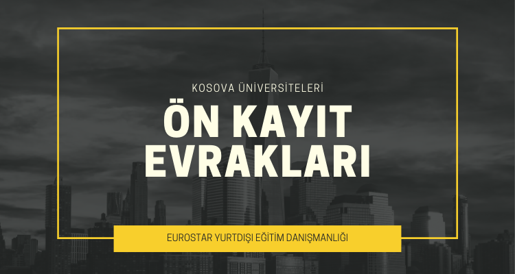 Kosovada Üniversite Kayıt Evrakları